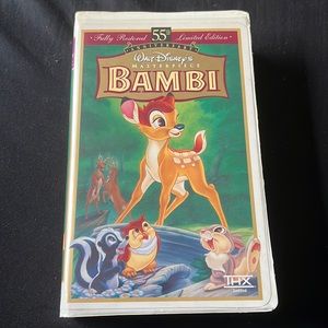 Walt Disney's Master Piece Bambi VHS